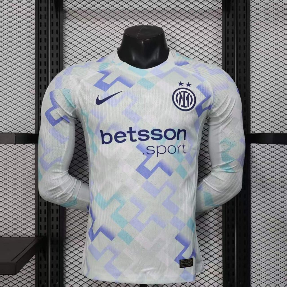 Inter Milan EXT Player Version Long Sleeve 25/26 - Choppe ton maillot