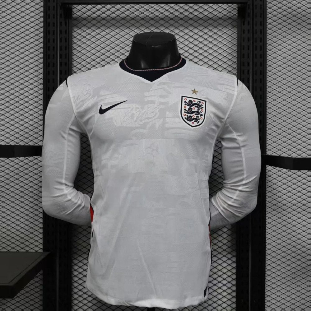 Angleterre DOM Coupe du monde Player version Long Sleeve 2026 - Choppe ton maillot